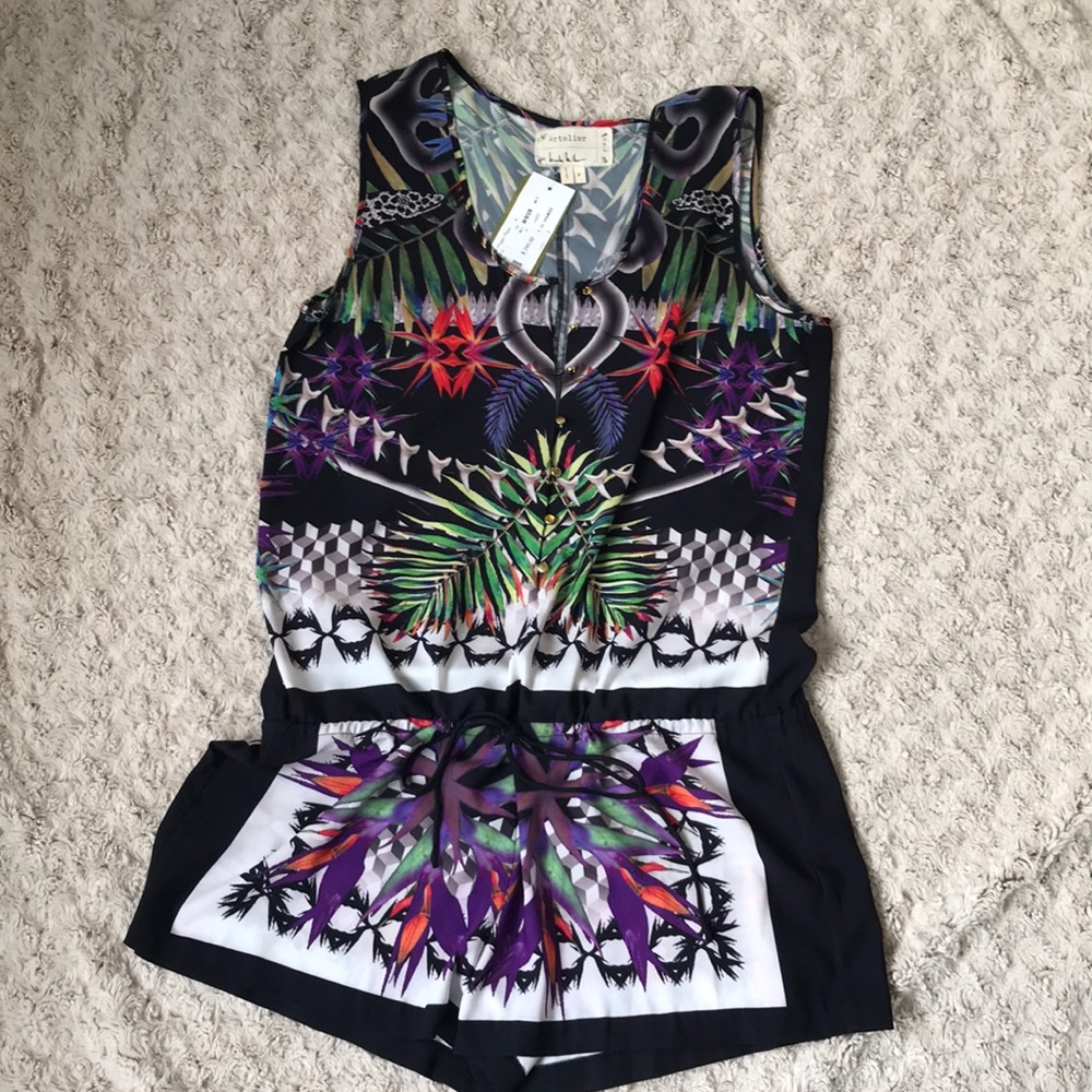 Nicole Miller Romper NWT